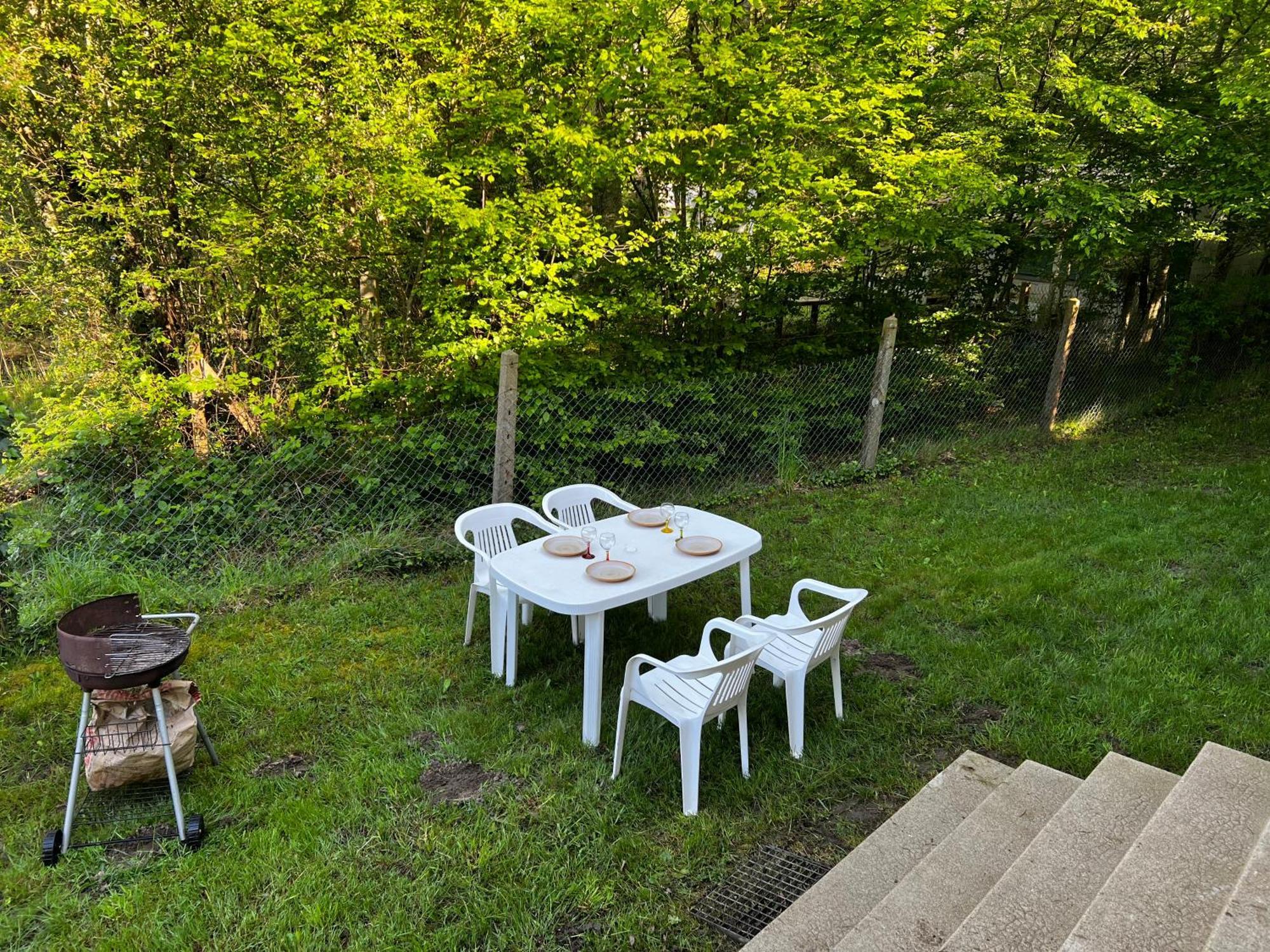 Chalet Au Bord De L'Etang 4 Pers Les Boulmiers Extérieur photo